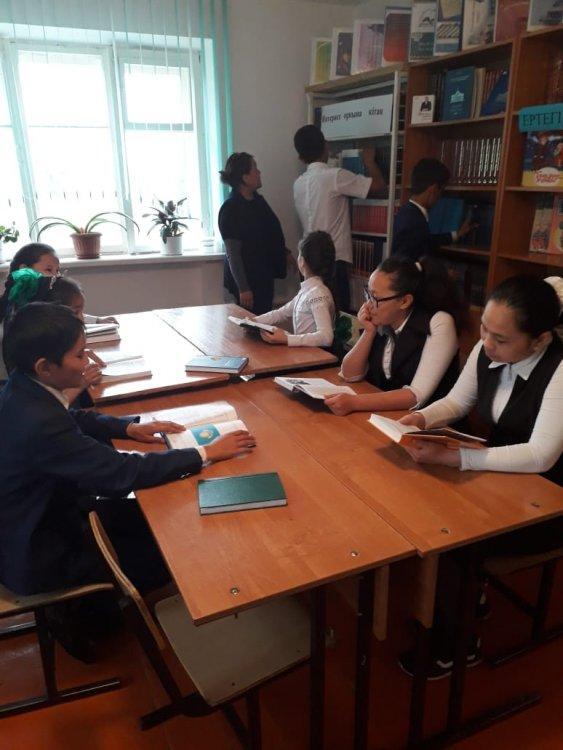 «Интернет орнына кітап»
